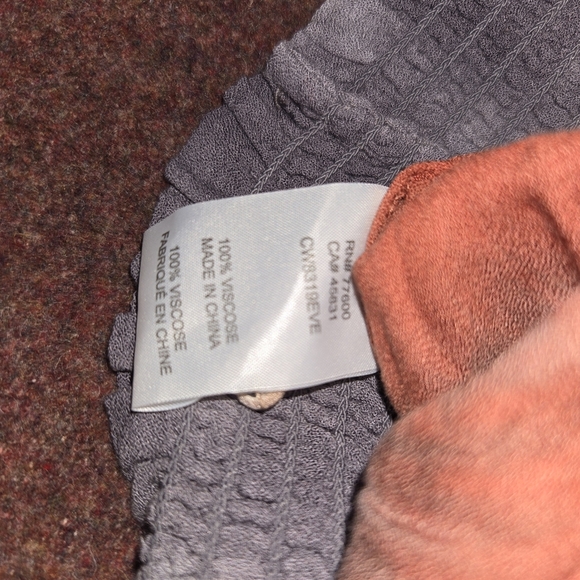 New! Chaser Smock Crop Shirt Ombre Purple Pink Lighy Pink Size XS - Picture 10 of 10